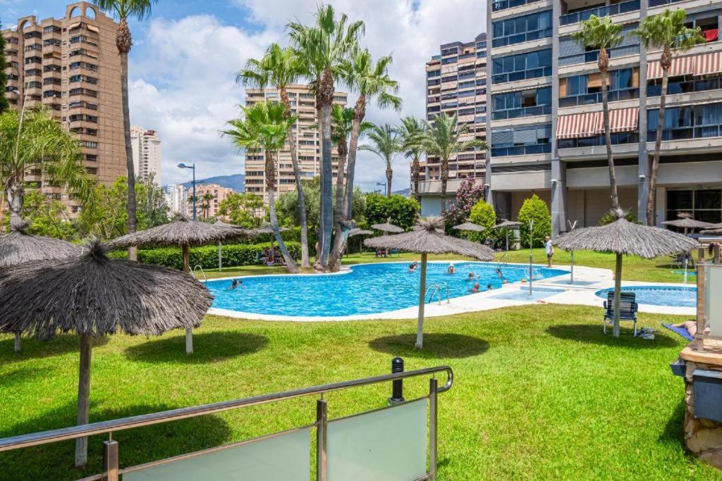 Apartamento Playa De Poniente Benidorm - Torre Dos Calas エクステリア 写真