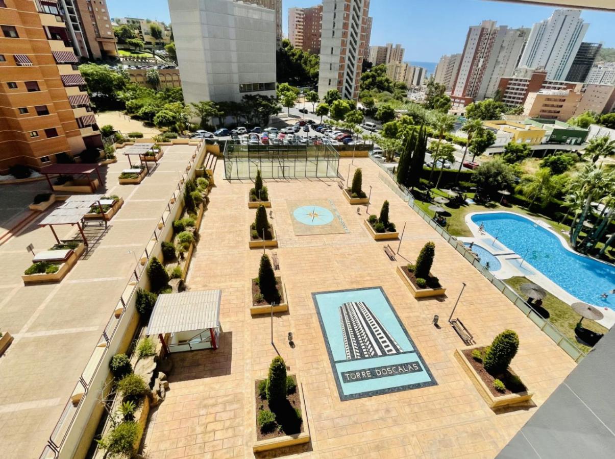 Apartamento Playa De Poniente Benidorm - Torre Dos Calas エクステリア 写真