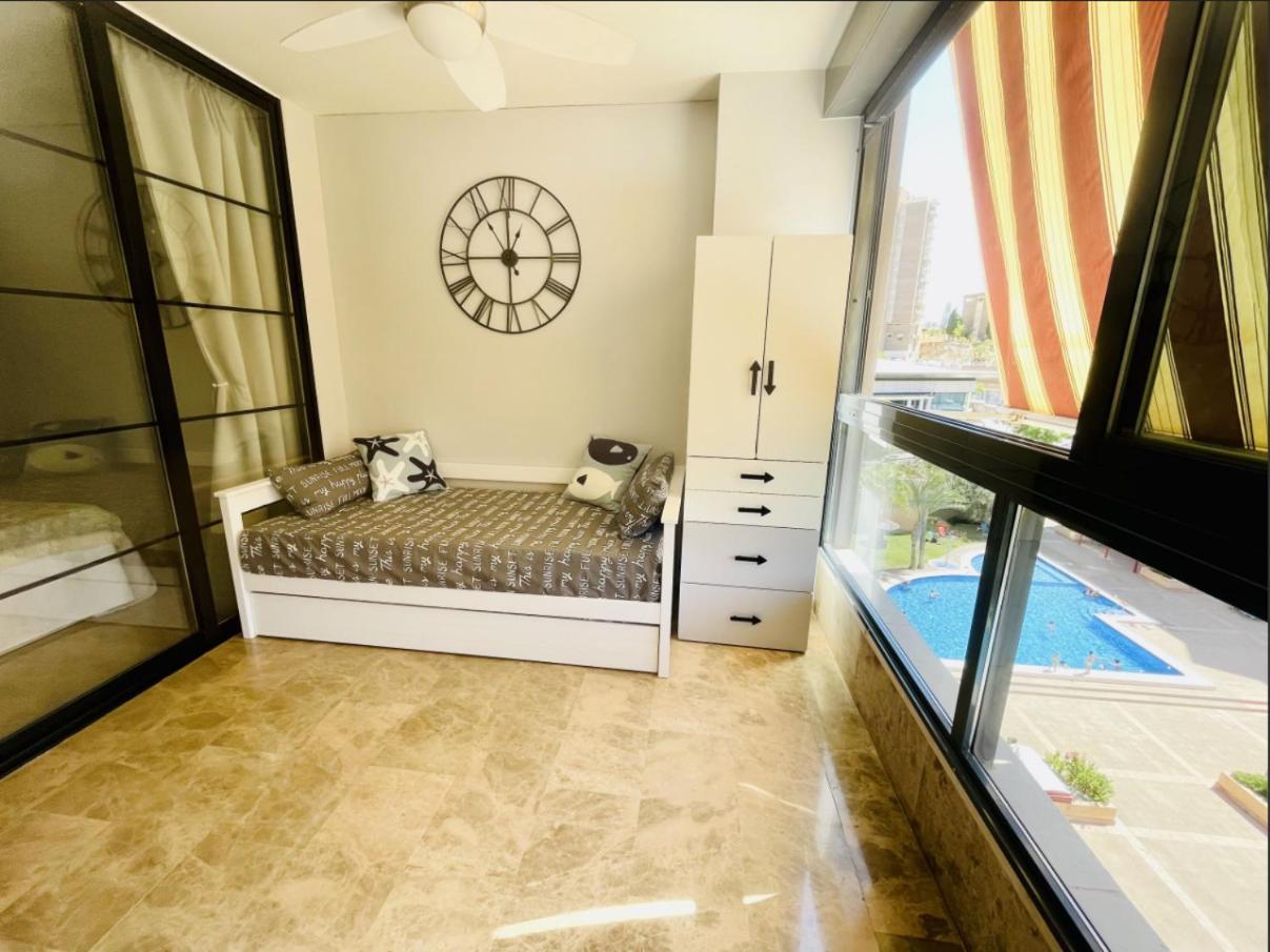Apartamento Playa De Poniente Benidorm - Torre Dos Calas エクステリア 写真